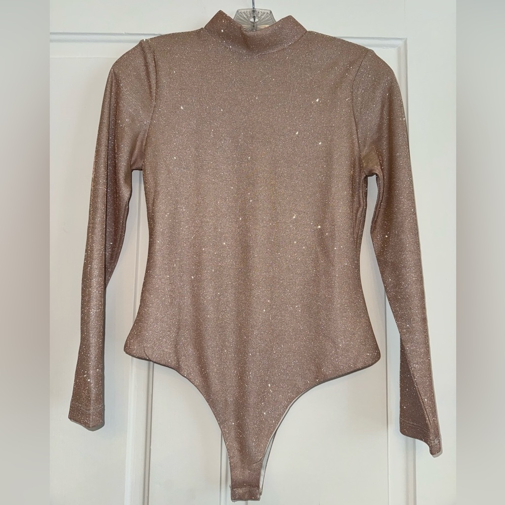 TCEC Shimmering Tan Bodysuit